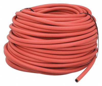CONTINENTAL Push-On Hose: 1/4 in Hose Inside Dia., Red - Nitrile Bulk Push-On Air Hoses with Carboxylated Nitrile Cover