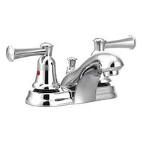 CFG Low Arc Bathroom Faucet: Capstone, Brass, Chrome Finish, 1.2 gpm Flow Rate, Centerset, Arc (MPN CA41211). Key specifications — Includes: Drain; Brand: CFG; Series: Capstone.