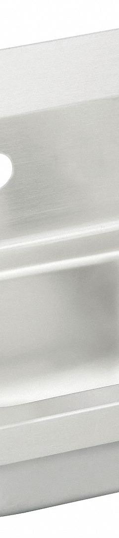 ELKAY Hand Wash Sink: 1 Stations, 6 in Bowl Dp, 12 in Bowl Lg, 9 3/4 in Bowl Wd, Faucet Not Included (MPN CHS17161). Key specifications — Includes Side Splash: Side Splash Not Included; Series: Elkay Commercial; Brand: ELKAY.