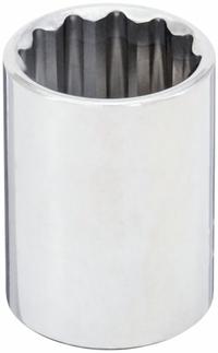 WESTWARD Socket: SAE, 1/2 in Drive Size, 3/4 in Socket Size, 12-Point, Std, Chrome, Socket (MPN 53YU50). Key specifications — attr1204417: WESTWARD; attr1204392: Chrome.