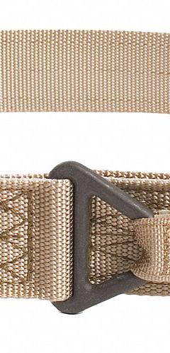 BLACKHAWK Duty Belt: L, 51 in Max. Compatible Waist Size, Nylon, 1 3/4 in Wd, Tan (MPN 41CQ02). Key specifications — Brand: BLACKHAWK; Color: Tan; Closure Style: Buckle.