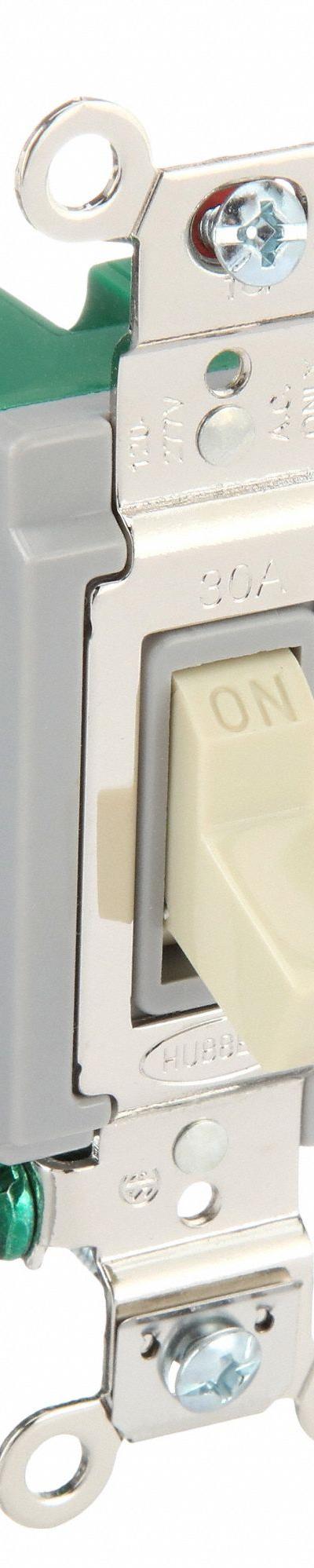 HUBBELL Wall Switch: Toggle Switch - Toggle Wall Switches