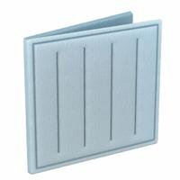 GRAINGER Link Air Filter: 16 in x 16 in x 1 in, 16 in Section Wd, 2 Sections, 3 Ply, MERV 8 (MPN 2DWA4). Key specifications — Performance Rating: MERV 8; Brand: GRAINGER; Media Material: Synthetic.