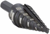 MILWAUKEE Step Drill Bit: 4 mm to 20 mm, Black Oxide HSS, 3-Flats Shank (MPN 48-89-9320). Key specifications — attr1234936: Not Impact Rated.