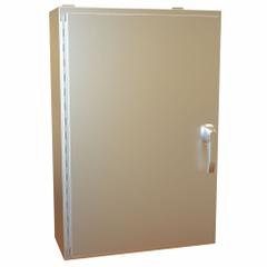 HAMMOND Electrical Enclosure: Stainless Steel, 36 in x 24 in x 10 in, NEMA 12/13/3R/4/4X, Hinged (MPN HW362410SSHK). Key specifications — Brand: HAMMOND; Closure Method: Handle; Enclosure Material: Stainless Steel.