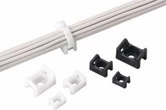 PANDUIT Cable Tie Mount: 0.32 in Slot Wd, 0.09 in Slot Ht, Natural, 0.61 in Wd, 0.38 in Ht, 1,000 PK (MPN TM3S10-M). Key specifications — For Use With: Miniature, Intermediate and Standard Cable Ties; Size: 0.86 in L x 0.61 in W x 0.38 in H; Color: Natural; Screw Mount Hole Size: #10; Brand: PANDUIT.