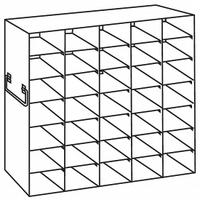 Upright Freezer Rack: 18 1/2 in Overall Lg, 5 3/4 in Overall Wd, Stainless Steel, Handles (MPN 0440245). Key specifications — Includes: Handles; Material: Stainless Steel; Product Type: Upright Freezer Rack; Brand: COLE-PARMER.