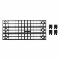 ADD-A-LEVEL Work Platform Add-On Unit: 36 in Overall Lg, 16 in Overall Wd, 2.6 in Overall Ht, HDPE (MPN A3616A). Key specifications — Color: Black; Stacking: Stackable; Compatible with Grainger Part Number: 38GL50; Compatible with Manufacturer Model Number: A3616B; Included Components : Stackers; Material: HDPE; Tread Type: Antifatigue Mat; Brand: ADD-A-LEVEL.