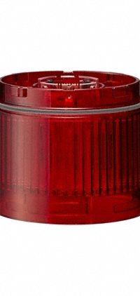 PATLITE Tower Light Module: Steady, 24V DC, Red, 60 mm Overall Dia, 40 mm Overall Ht, LR6 (MPN LR6-E-R+FB295). Key specifications — Brand: PATLITE; Compatible with Series: LR6; Lens Color: Red; Operating Voltage: 24V DC; Manufacturer Part Number: LR6-E-R+FB295.