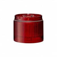 PATLITE Tower Light Module: Steady, 24V DC, Red, 60 mm Overall Dia, 40 mm Overall Ht, LR6 (MPN LR6-E-R+FB295). Key specifications — Brand: PATLITE; Compatible with Series: LR6; Lens Color: Red; Operating Voltage: 24V DC; Manufacturer Part Number: LR6-E-R+FB295.