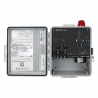 SJE-RHOMBUS Control Panel: Duplex, Single Phase, 120 to 230V AC, 7 to 15 A, Sensor, Thermoplastic (MPN EZID1W114C3A4A6A10E24E30A). Key specifications — Current: 7 to 15 A; Rated Voltage: 120 to 230V AC; Alert Output: Audio; Intrinsic Safety: Not Specified Intrinsically Safe; Includes Reversing: Non-Reversing; Dosing Schedule: Timed Dose; Brand: SJE-RHOMBUS.