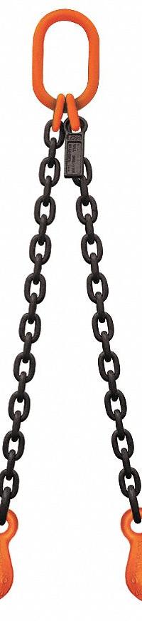 STREN-FLEX Chain Sling: 1/2 in Chain Trade Size, 100 Chain Grade, Grab Hook, Alloy Steel, Fixed (MPN SF1610G10DOG). Key specifications — attr994064: STREN-FLEX.