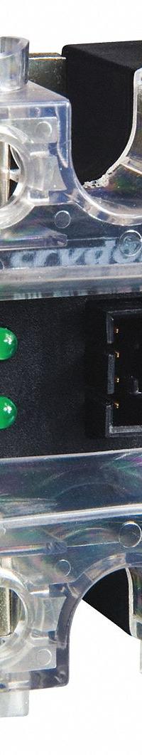 CRYDOM Dual Solid State Relay: Surface Mounted, 25 A Max Output Current, SCR, AC Output (MPN CC2425W2V). Key specifications — Brand: CRYDOM; Current Type: AC; Electrical Connection: Screw Clamp; Finger Safe: Yes; Input Current: 10 mA; Maximum Output Current without Heat Sink: Not Recommended; Mounting Style: Panel; Output Voltage: 24 to 280V AC.