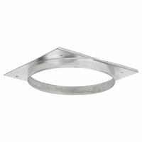 Round Duct Connector: Steel, Galvanized, 8 in x 8 in x 3/4 in, Round Duct Connector (MPN 6WZP3). Key specifications — Product Type: Round Duct Connector; Material: Steel; Compatible Grainger Part Number: 5AE73; Compatible Manufacturer Model Number: 3DPE6; Brand: DAYTON.