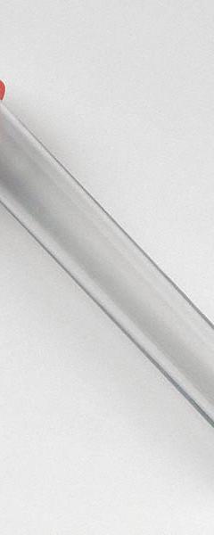 GLOBE SCIENTIFIC Test Tube: Test Tube, Polystyrene, 15 mL Capacity - mL, 0.51 oz Capacity - oz, Red (MPN 6156). Key specifications — Brand: GLOBE SCIENTIFIC; Graduated: No; Closure Color: Red; Includes Closure: Yes; Body Color: Colorless; Bottom Shape: Round; Body Material: Polystyrene.