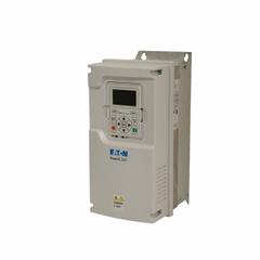 EATON Variable Frequency Drives: In Phase Three, Out Phase Three, 5 hp, 4.3 A Output Current - Max (MPN DG1-354D5FB-C21C). Key specifications — Style: Industrial High Performance; Color: White; Output Voltage: 525-600V AC; Output Phase: Three.
