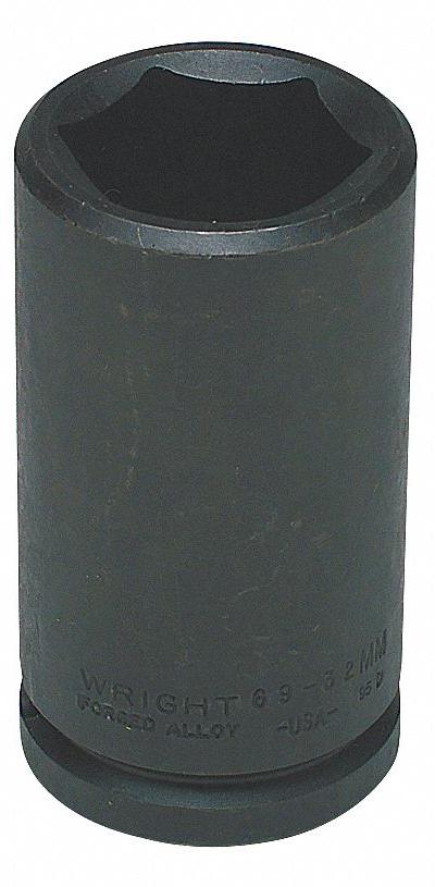 WRIGHT TOOL Impact Socket: 3/4 in Drive Size - 3/4" Drive Impact Sockets