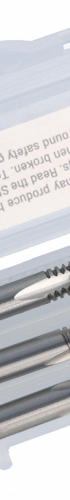 CLE-LINE Tap Kit: #5-44 UNF, H2 / 2B, 3 Flute, High Speed Steel (MPN C00328)