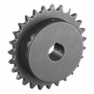 TRITAN Roller Chain Sprocket: 40, For 1/2 in Chain Pitch, 7/8 in Bore Dia, 27 Teeth - Size 40 Fixed-Bore Roller Chain Sprockets