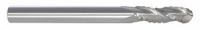 APPROVED VENDOR Roughing End Mill: Carbide, 3 Flute, 5/8" Mill Dia, 1-1/4" LOC, 3-1/2" OAL (MPN 268-625114)