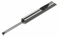 MICRO 100 Grooving Tool: 0.1875 in Shank Dia., Right Hand, 1.500 in Overall Lg (MPN QMFR-020-500-120)