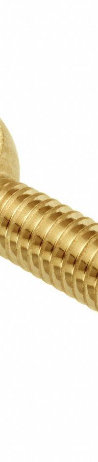 AMPG Fixed Rod End: Brass, Plain, 1 1/2 in Hole Center-to-End Lg, Right Hand, 5/16"-18 Thread Size (MPN ZEB84-BR). Key specifications — attr952243: AMPG.