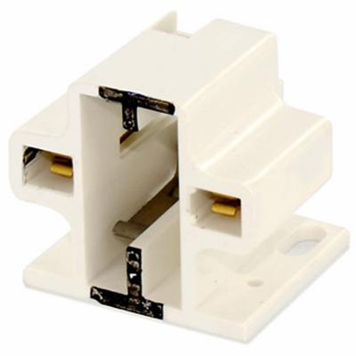 LEVITON Lampholder: Lamp Holder, 2-Pin (GX23), 1 3/8 in Overall Lg, 75 W Watt, 600V AC Volt - Lampholders & Sockets