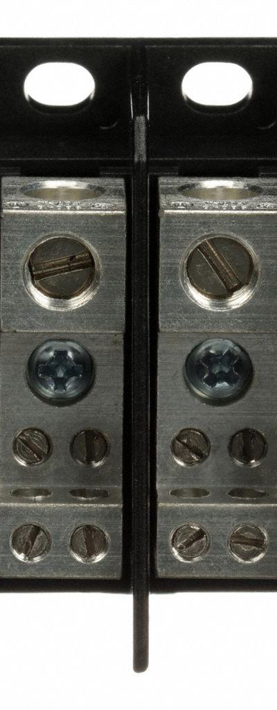 SQUARE D Power Distribution Block: Open - Open Blocks with Lugs
