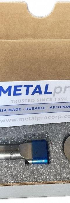 METALPRO Punch and Die: 40 ton_45 ton_50 ton Compatible Ironworker Size, MP4000FS/MP4500FS/MP5000FS (MPN MP8023). Key specifications — attr67451: MP4000FS; attr67489: Round; attr67463: 2 in; attr67447: MP8023; attr67443: METALPRO; attr67472: 31/32 in Round Punch and Die Set.