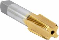 OSG Pipe and Conduit Thread Tap: 1/8"-27 NPT/ANPT, 4 Flute, TiN Coated High Speed Steel (MPN 1310105)