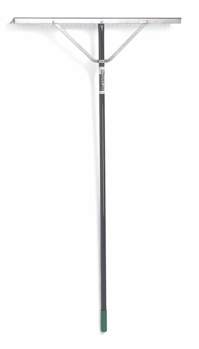 SEYMOUR MIDWEST Landscape Rake: Aluminum, Aluminum Handle, Straight Handle Type - Landscape Rakes