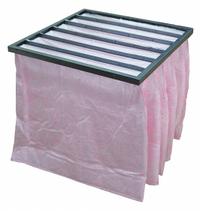 GRAINGER Pocket Air Filter: 24 in x 24 in x 12 in, MERV 13, Pink, Synthetic, 6 Pockets (MPN 2JVD2). Key specifications — Display Sell UOM: EA; Brand: GRAINGER; Media Material: Synthetic; Performance Rating: MERV 13.