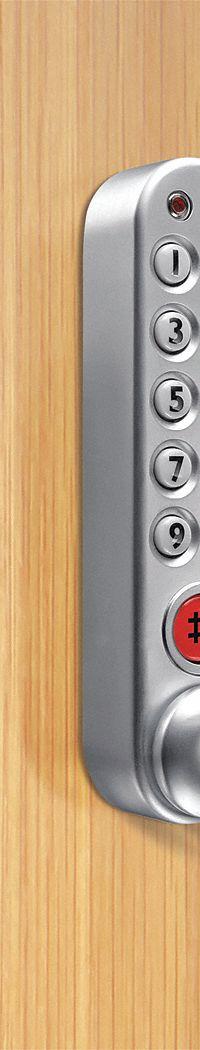 CODELOCKS Electronic Keyless Lock: Powder Coated, Cam Latch, 5 3/8 in Body Ht, 15/16 in Body Wd (MPN KL1007SG). Key specifications — Finish: Powder Coated; Latch Type: Cam Latch; Brand: CODELOCKS; Manufacturer Part Number: KL1007SG.