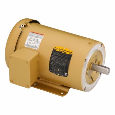 BALDOR General Purpose Motor: C-Face Mount, Totally Enclosed Fan Cooled, 1 hp - C-Face 3-Phase General Purpose AC Motors