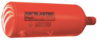 VIBCO Pneumatic Vibrator: Air Tank, 50.78 cfm @ 80 psi, 4 in NPT, 44 in H x 24 in W - Air Cannons