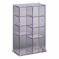 Lab Bulk Bin: 5 3/4 in Overall Wd, 15 1/2 in Overall Ht, 10 1/4 in Overall Lg, PETG, Clear, Benchtop (MPN 4VTORGDBL-BRK). Key specifications