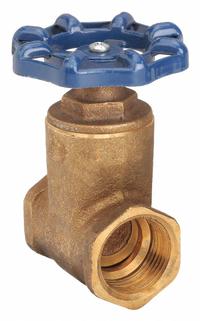 NIBCO Gate Valve: 1 in, Bronze, Non-Rising, FNPT x FNPT, 200 psi Max. Pressure (CWP), Wheel (MPN T29 1). Key specifications — Wedge Material: Cast Brass; Brand: NIBCO; Bonnet Material: Bronze.