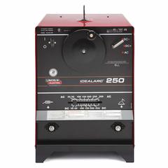 LINCOLN ELECTRIC Stick Welder: Idealarc 250, AC/DC, Power Source Only (MPN K1053-8). Key specifications — Input Frequency: 60 Hz; Maximum Amperage (Stick): 300A; Phase: Single-Phase; Input Voltage (Nominal) (Merch - Table Column, Filters): 480V.