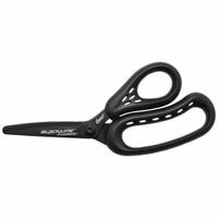 CLAUSS Shear: Right-Hand, 9 in Overall Lg, Partially Serrated, Titanium Bonded, Pointed, Black (MPN 20374). Key specifications — attr308500: Titanium Bonded; attr308502: Black; attr308505: Right-Hand; attr308522: Rubber; attr324896: CLAUSS.