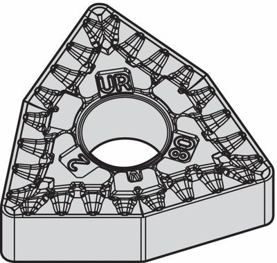 WIDIA Turning Insert: WNMG433UR - Trigon (W) Indexable Turning Inserts