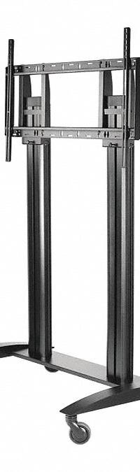 PEERLESS Cart with TV Mount: For 55 in to 98 in Screen Size, 300 lb Wt Capacity (MPN SR598). Key specifications — Material: Steel; Brand: PEERLESS.