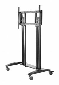 PEERLESS Cart with TV Mount: For 55 in to 98 in Screen Size, 300 lb Wt Capacity (MPN SR598). Key specifications — Material: Steel; Brand: PEERLESS.