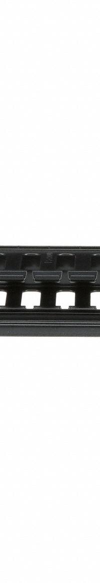PANDUIT Horizontal Single-Sided Manager: Horizontal, 1 U, Single Side Sides, 3 3/4 in Overall Dp (MPN WMPFSE). Key specifications — Color: Black; Includes: Dual-Hinging Covers; Orientation: Horizontal; Brand: PANDUIT; Material: Plastic; Number of Sides: Single Side; Product Type: Single-Sided Manager.