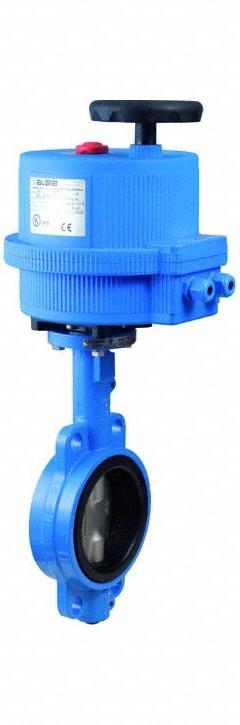 BONOMI Electrically Actuated Butterfly Valve: For Air/Water Media, Ductile Iron, 100 to 240V AC, FKM (MPN E530S-003-4). Key specifications — Input Control Signal: Manual; Brand: BONOMI; Disc Material: Stainless Steel.