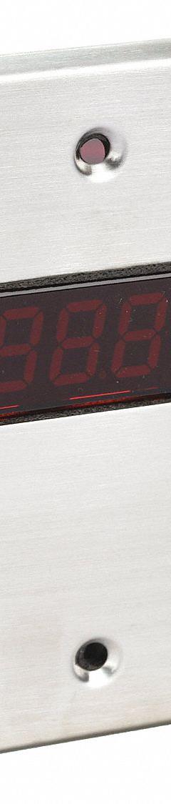 WEISS Switch Plate Thermometer: -40°F to 230°F, +/- 2.7°F, Battery/Plug-In (MPN 24DT-S0F0). Key specifications — Brand: WEISS; Display Type: Digital; Accuracy: +/- 2.7°F.