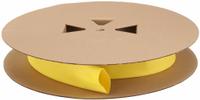 3M Heat Shrink Tubing: 0.5 in I.D. Before Shrinking, 0.25 in I.D. After Shrinking, 200 ft Lg, 3 PK (MPN FP301-1/2-200'-YELLOW-SPOOL). Key specifications — Color: Yellow; Brand: 3M.