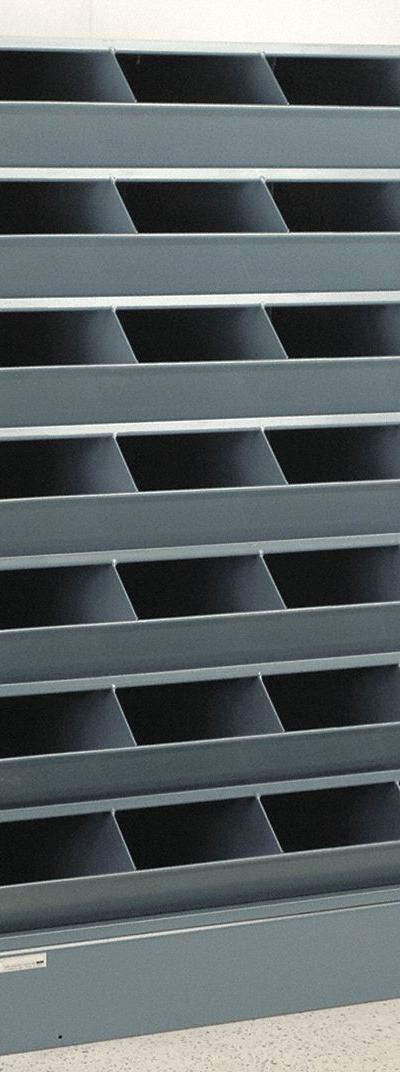 STACKBIN Sectional Stacking Bin Units: 37 in x 15 in x 58 1/2 in - Stationary Stacking Bin Units