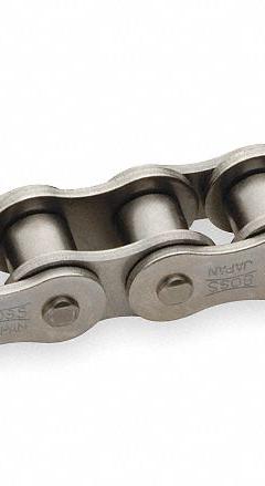 TSUBAKI Roller Chain: Single Strand, 35, 3/8 in Pitch, Stainless Steel, 10 ft Overall Lg (MPN 35SSRB). Key specifications — Brand: TSUBAKI.
