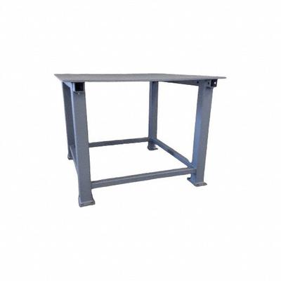 FAIRBANKS Work Table: Fixed Ht, Steel, 48 in x 40 in, 10,000 lb Overall Load Capacity - Steel-Top Worktables