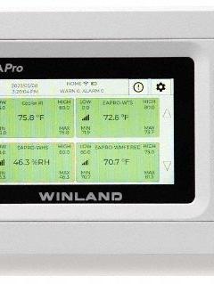 WINLAND ELECTRONICS Environmental Monitoring Gateway: Wi-Fi, Gateway only (MPN EAPRO-GTWY). Key specifications — Accessory Type: Gateway; Brand: WINLAND ELECTRONICS.